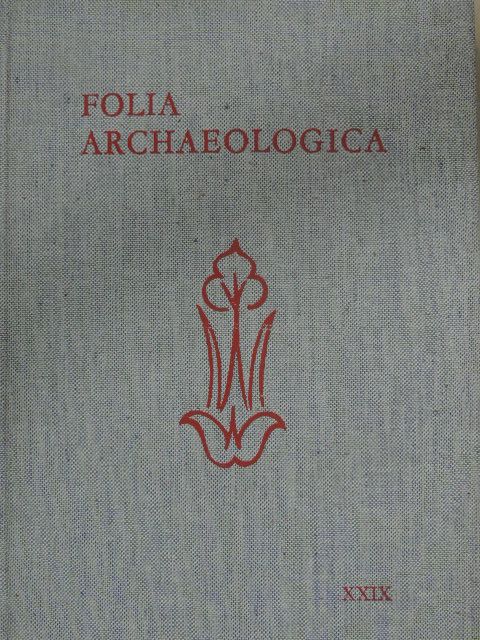 B. Bónis Éva - Folia Archaeologica XXIX. [antikvár]