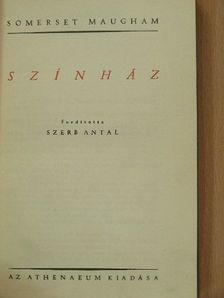 Somerset Maugham - Színház [antikvár]