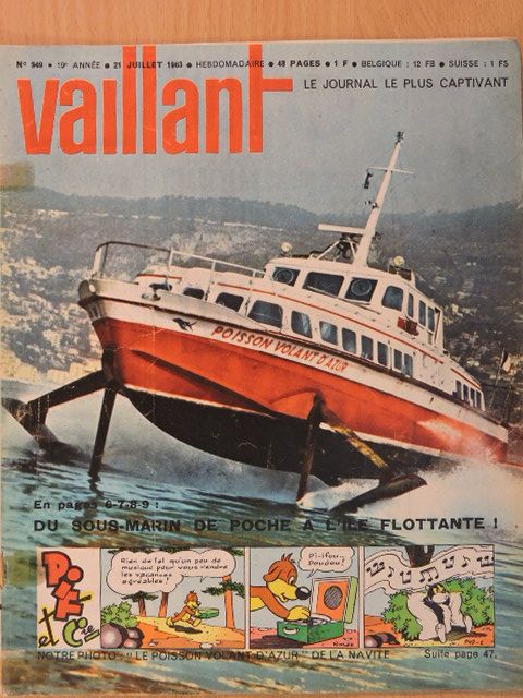 Hertel - PIF Vaillant 21. Julliet 1963 [antikvár]