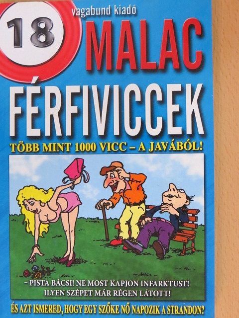 Hallók Ákos - Malac férfiviccek [antikvár]