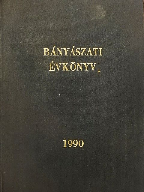 Bányászati évkönyv 1990 [antikvár]