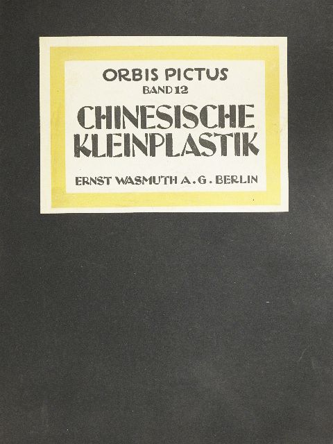 Otto Burchard - Chinesische Kleinplastik [antikvár]