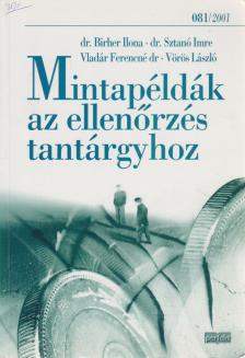 Birher Ilona Dr., Sztanó Imre Dr., Vladár Ferencné, Vörös László - Mintapéldák az ellenőrzés tantárgyhoz [antikvár]