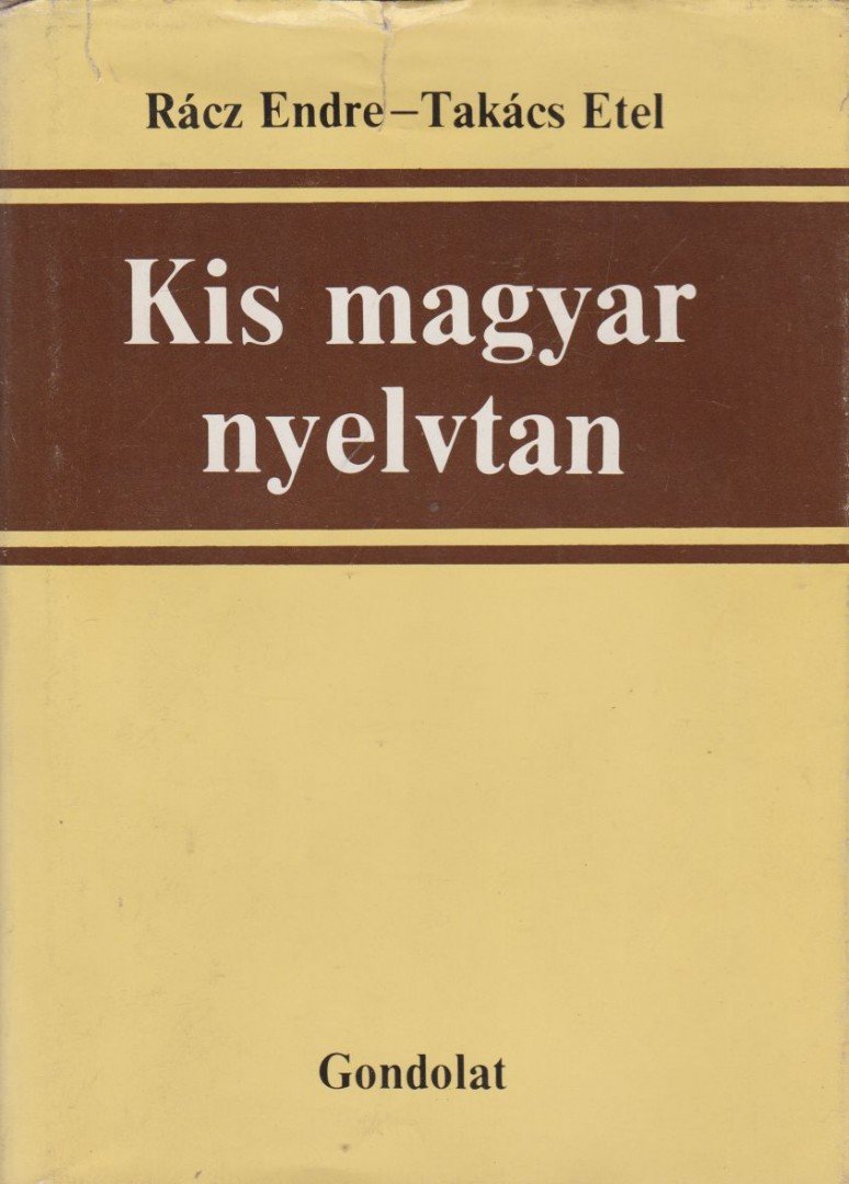 Kis magyar nyelvtan [antikvár]