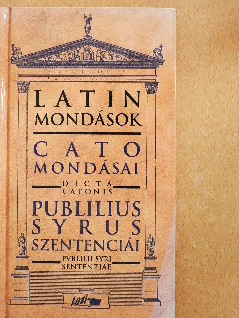 Cato - Latin mondások [antikvár]