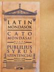 Cato - Latin mondások [antikvár]