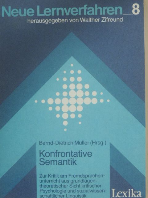Jörg Kuglin - Konfrontative Semantik [antikvár]