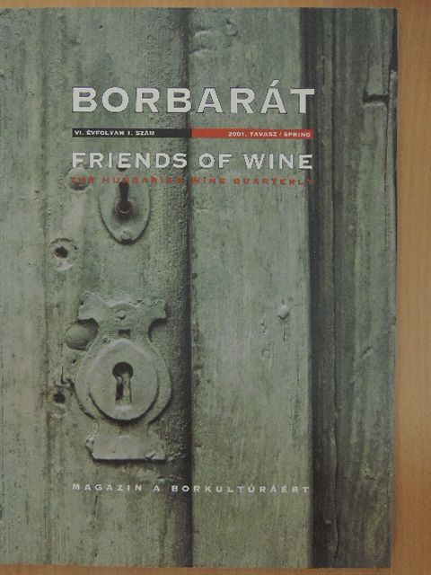 Alkonyi László - Borbarát 2001. tavasz [antikvár]