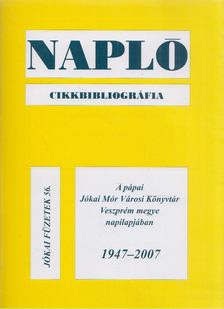 Hermann István - Napló - Cikkbibliográfia [antikvár]