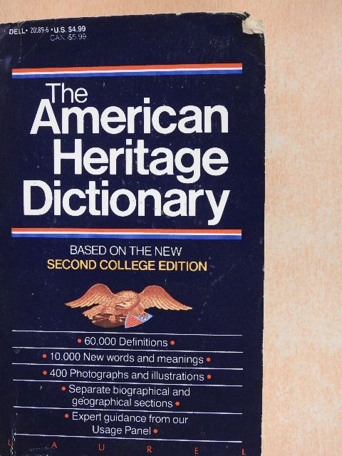 The American Heritage Dictionary [antikvár]