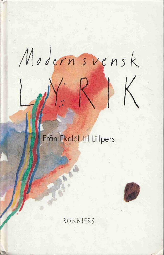 Staffan Bergsten - Modern svensk lyrik [antikvár]
