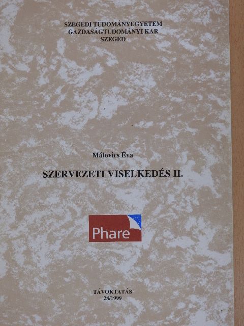 Málovics Éva - Szervezeti viselkedés II. [antikvár]
