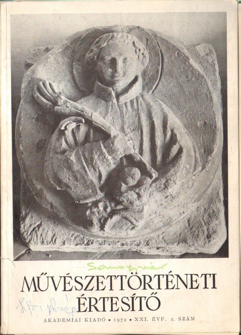 Pogány Ö. Gábor dr. - Művészettörténeti értesítő XXI. évf. 2. szám [antikvár]