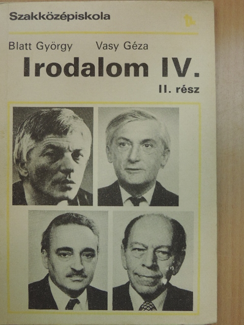 Blatt György - Irodalom IV./II. [antikvár]