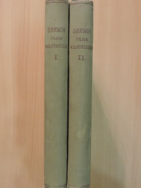 Charles Darwin - Fajok keletkezése természetes kiválasztás útján I-II. [antikvár]
