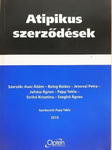 Auer Ádám - Atipikus szerződések [antikvár]