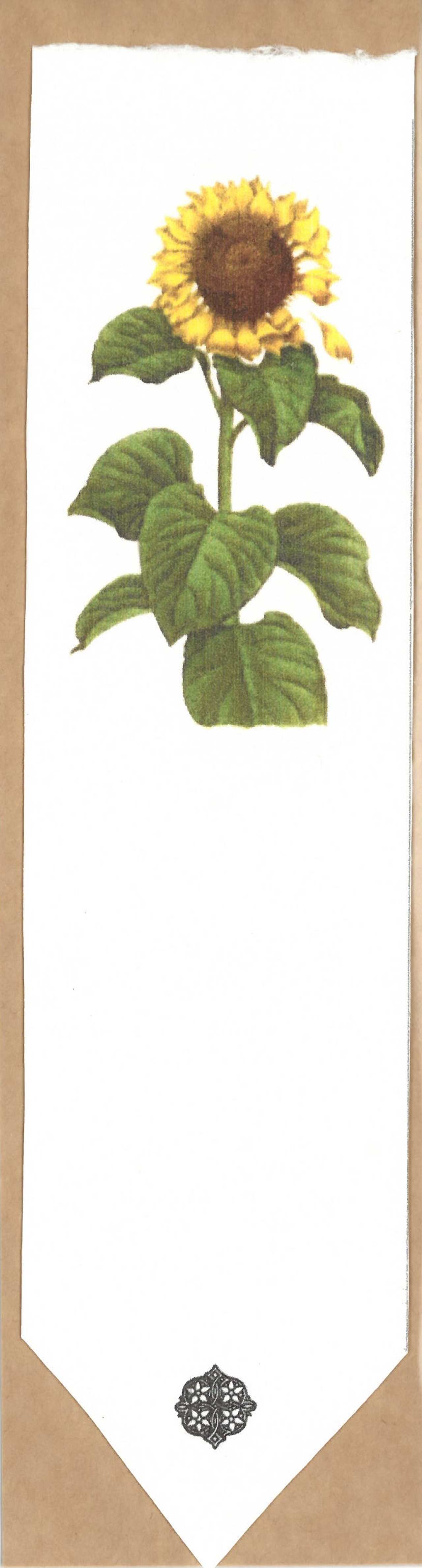 Könyvjelző - Napraforgó