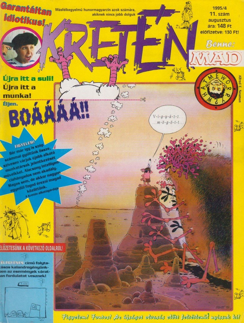Kretén 1995/4. 11. szám [antikvár]
