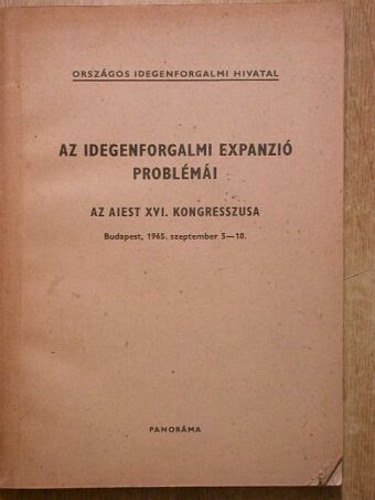 Dr. Kolacsek András - Az idegenforgalmi expanzió problémái [antikvár]