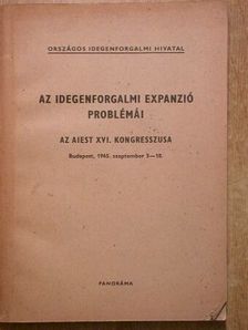 Dr. Kolacsek András - Az idegenforgalmi expanzió problémái [antikvár]