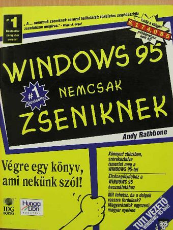 Andy Rathbone - Windows 95 nemcsak zseniknek [antikvár]