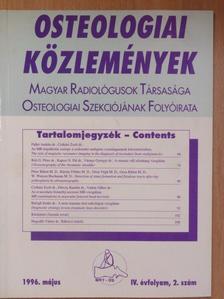 Dr. Balogh Endre - Osteologiai Közlemények 1996. május [antikvár]