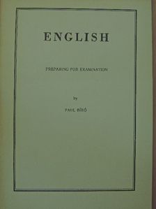 Bíró Pál - English [antikvár]