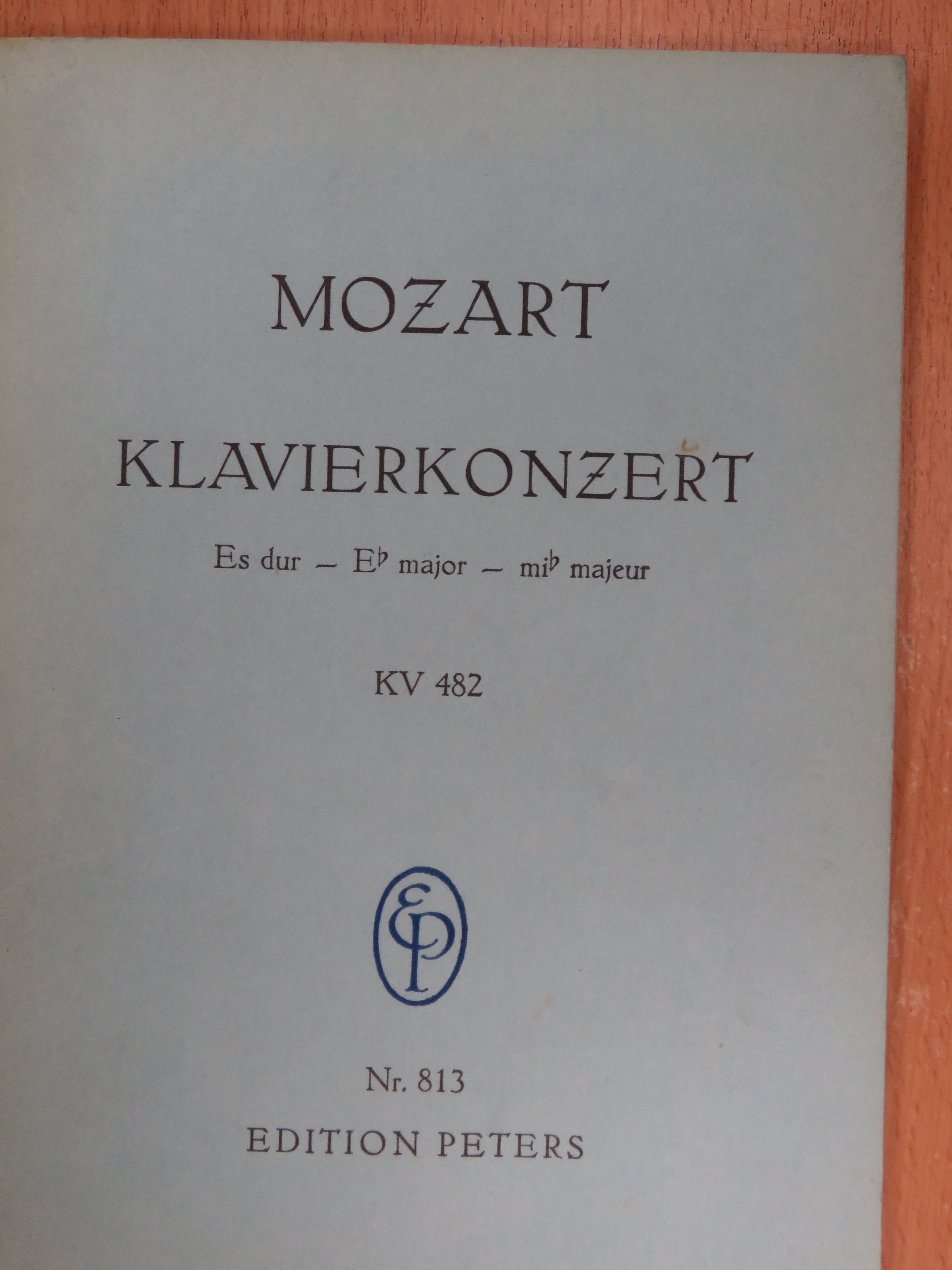 W. A. Mozart - Konzert für Klavier und Orchester [antikvár]