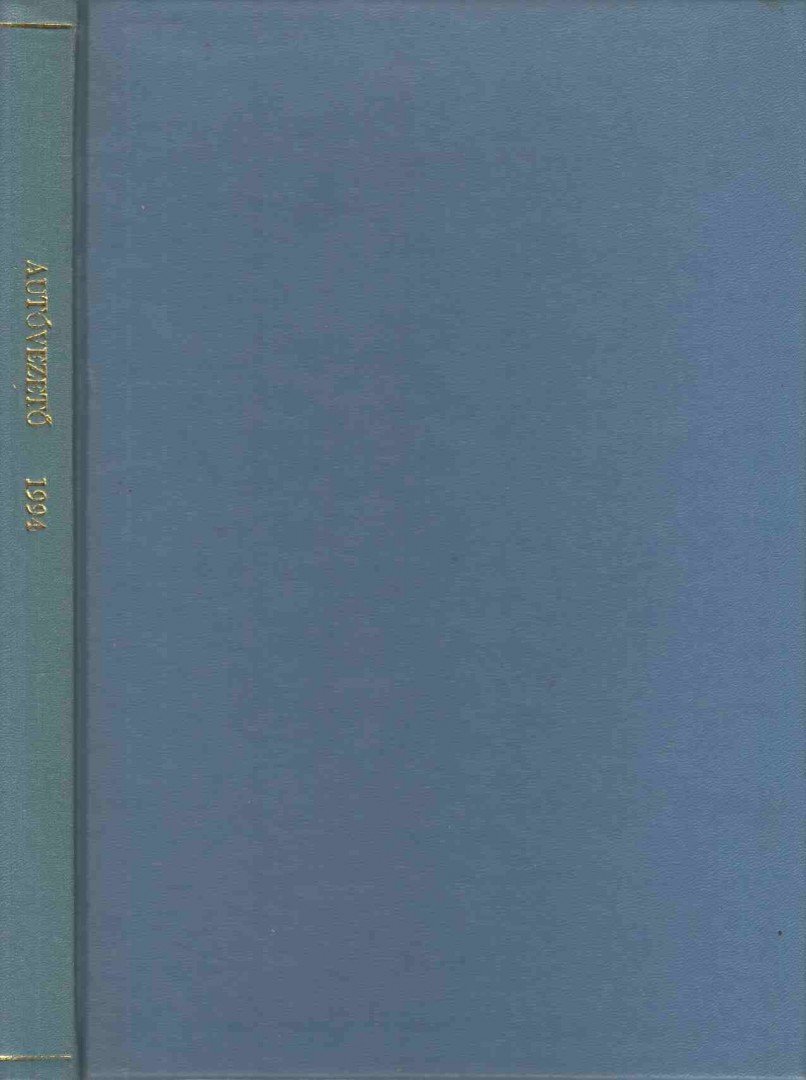 Balogh Zoltán - Autóvezető 1994. XVII. évfolyam. (teljes, egybekötve) [antikvár]