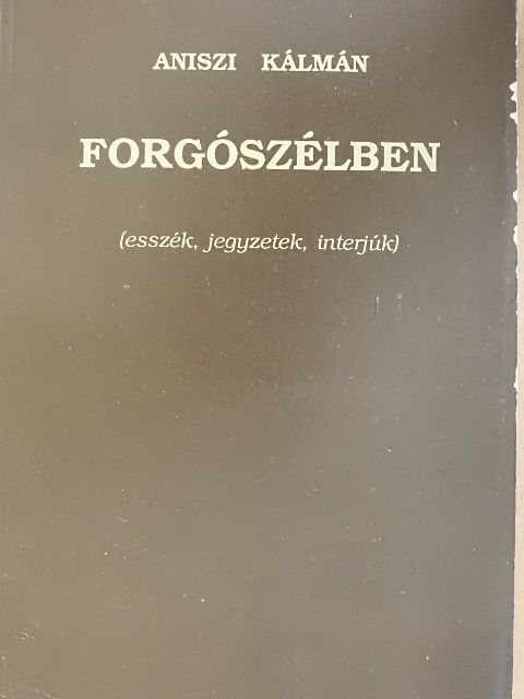 Aniszi Kálmán - Forgószélben [antikvár]