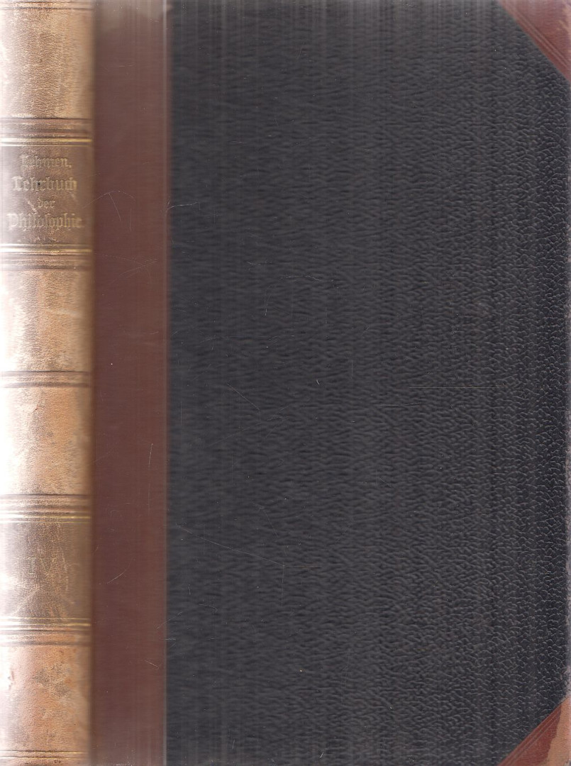 Lehmen, Alfons - Lehrbuch der Philosophie IV. Band - Moralphilosophie [antikvár]