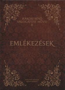 Rákosi Jenő - Emlékezések [antikvár]