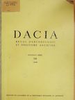 Aleksandra Wasowicz - Dacia - Revue d'Archéologie et d'Histoire Ancienne XIII. [antikvár]