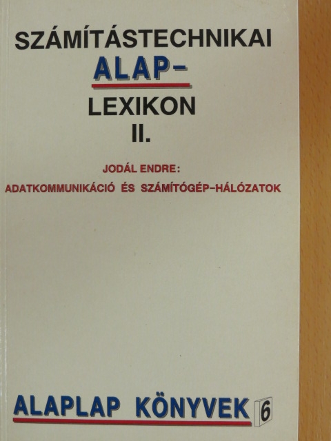 Jodál Endre - Számítástechnikai alaplexikon II. [antikvár]
