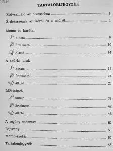 Olvasmánynapló Michael Ende Momo című regényéhez [antikvár]