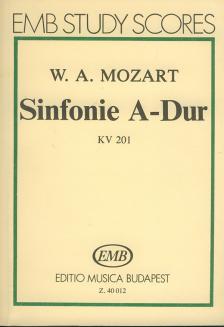 MOZART,W.A - SINFONIE A-DUR KV 201,KISPARTITURA