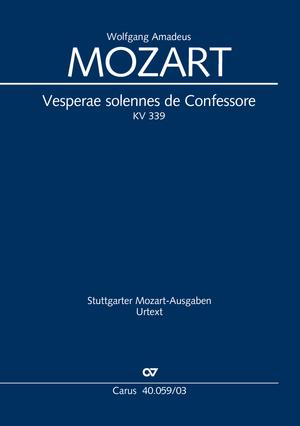 MOZART, W,A, - LAUDATE DOMINUM KV 339, NR.5 KLAVIERAUSZUG URTEXT (GRAULICH/KRAUS)