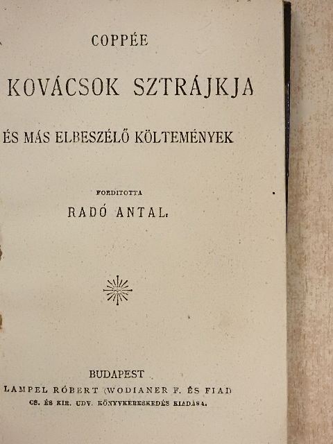 C. Sallustius Crispus - Kovácsok sztrájkja/Aischylos a lelánczolt Prometheüsz/Antigone/Catilina összeesküvése [antikvár]