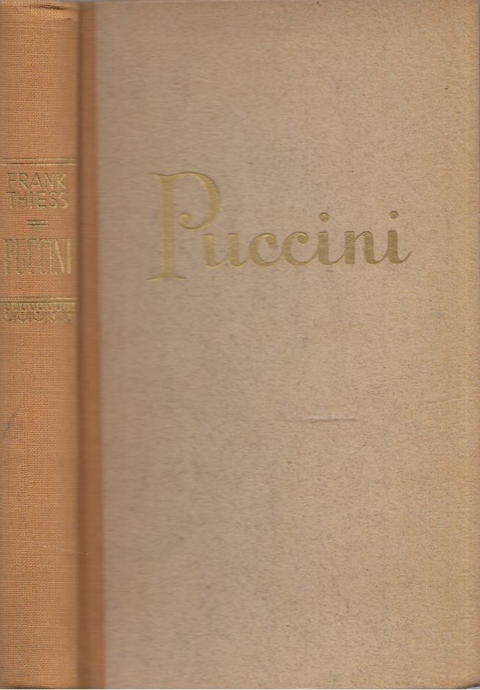 Frank Thiess - Puccini [antikvár]
