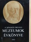 Spáczay Hedvig - Nógrád Megyei Múzeumok évkönyve 1983 [antikvár]