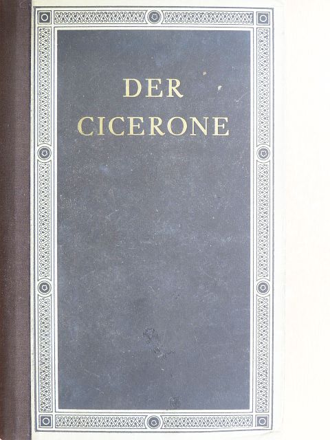 Jacob Burckhardt - Der Cicerone [antikvár]