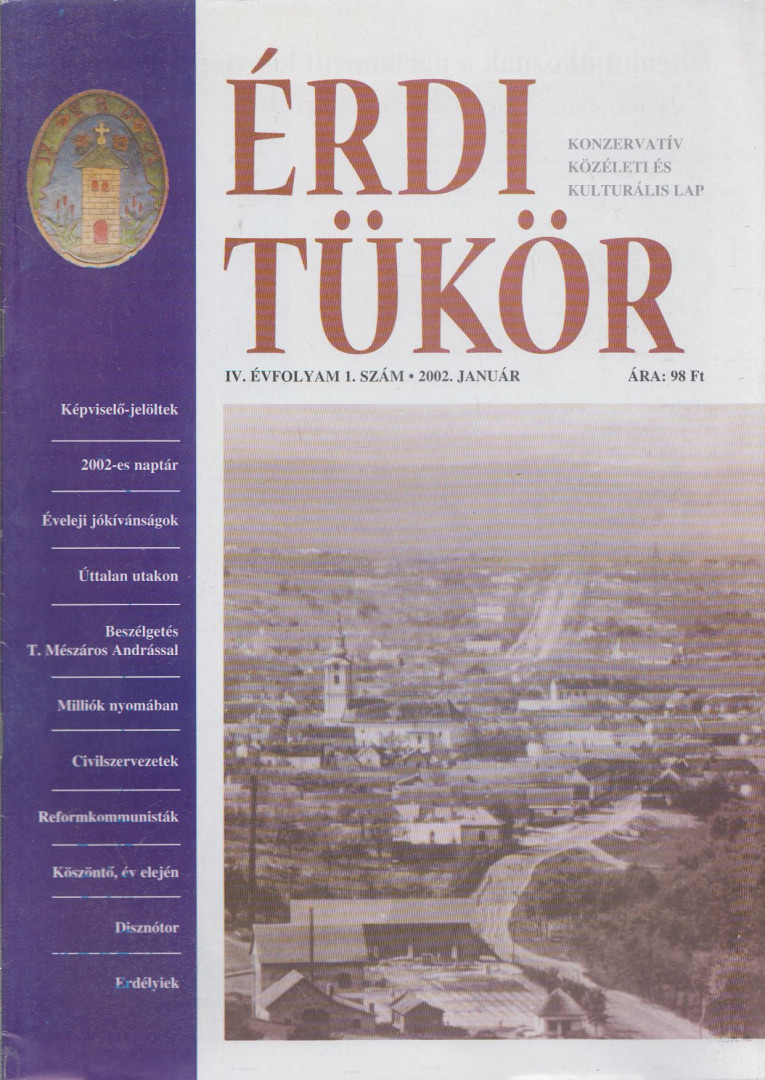 Orlai Sándor - Érdi Tükör IV. évfolyam / 1. szám [antikvár]