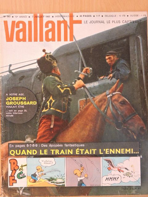 Hertel - PIF Vaillant 7. Julliet 1963 [antikvár]