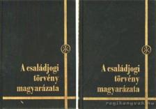 Petrik Ferenc - A családjogi törvény magyarázata 1-2. kötet [antikvár]