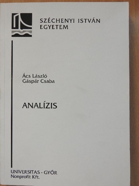 Ács László - Analízis [antikvár]