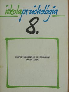 Dr. Bugán Antal - Csoportmódszerek az iskolában [antikvár]