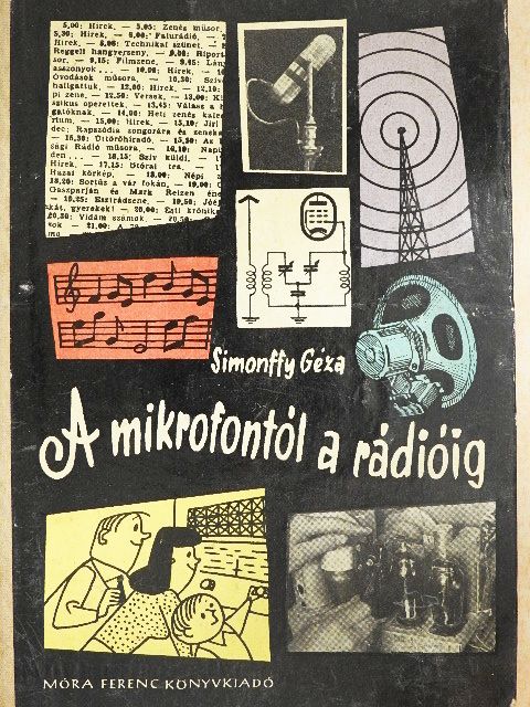 Simonffy Géza - A mikrofontól a rádióig... [antikvár]
