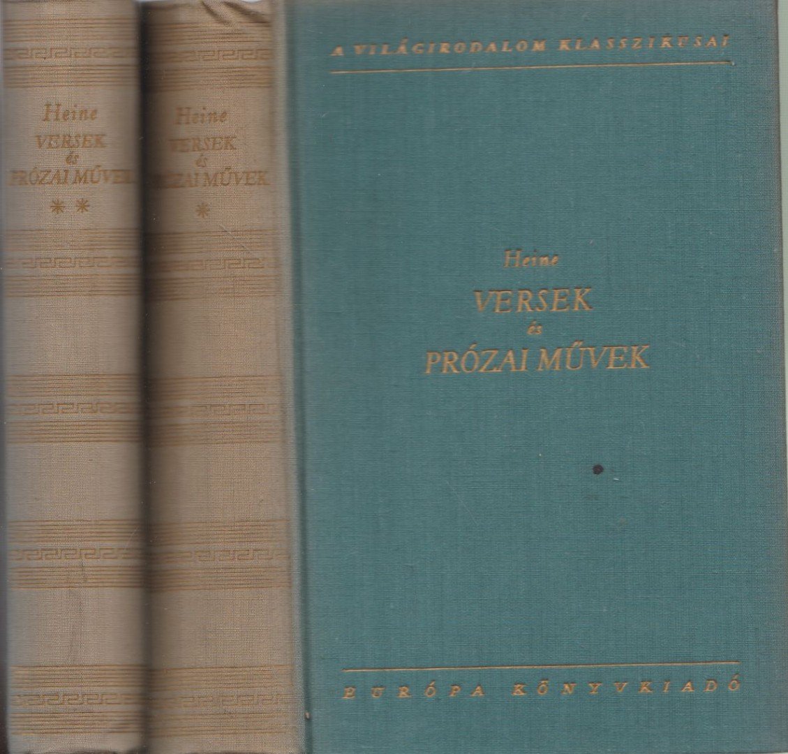 Heine, Heinrich - Versek és prózai művek I-II. [antikvár]