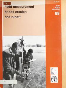 N. W. Hudson - Field measurement of soil erosion and runoff [antikvár]