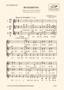 BÁRDOS LAJOS - HUSZÁRTÁNC EGYNEMŰKAR LAJTHA LÁSZLÓ GYŰJTÉSÉBŐL